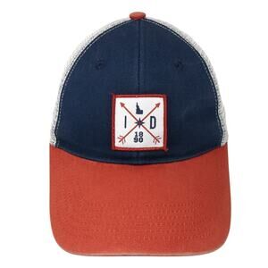Idaho 1890 Snapback Trucker Cap Multicolor One Size Adjustable Mesh Back Cirque